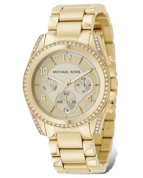 goldkette michael kors|michael kors gold watch price.